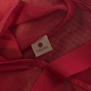 Shade & Shore Pink Mesh Bag
